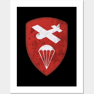 WW2 Airborne Command Patch (distressed) Posters and Art